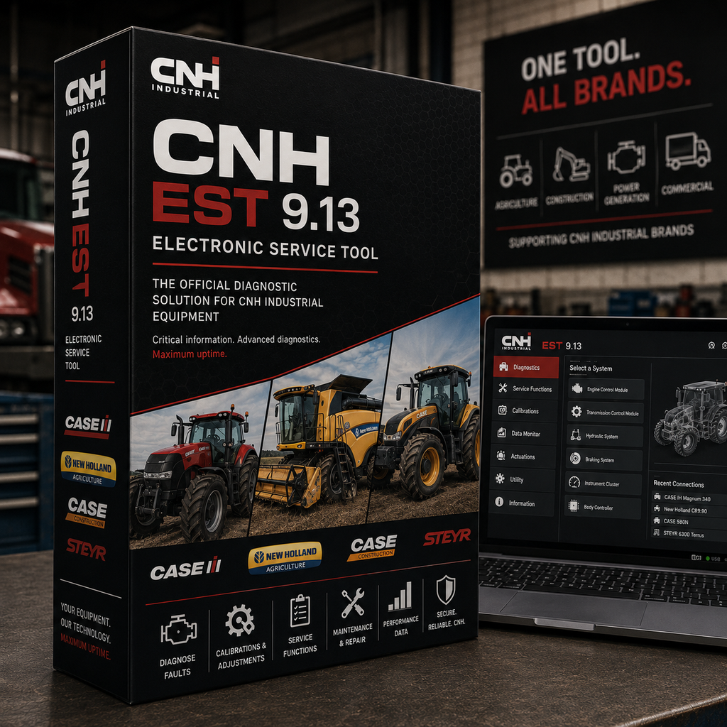 CNH EST 9.13 - Licence Case New Holland à vie