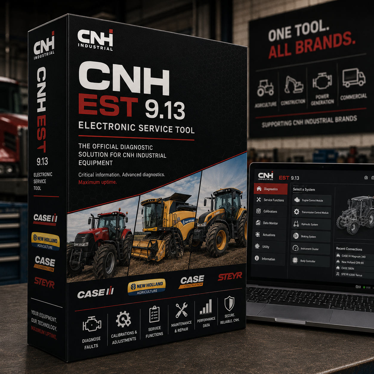 CNH EST 9.13 - Licence Case New Holland à vie