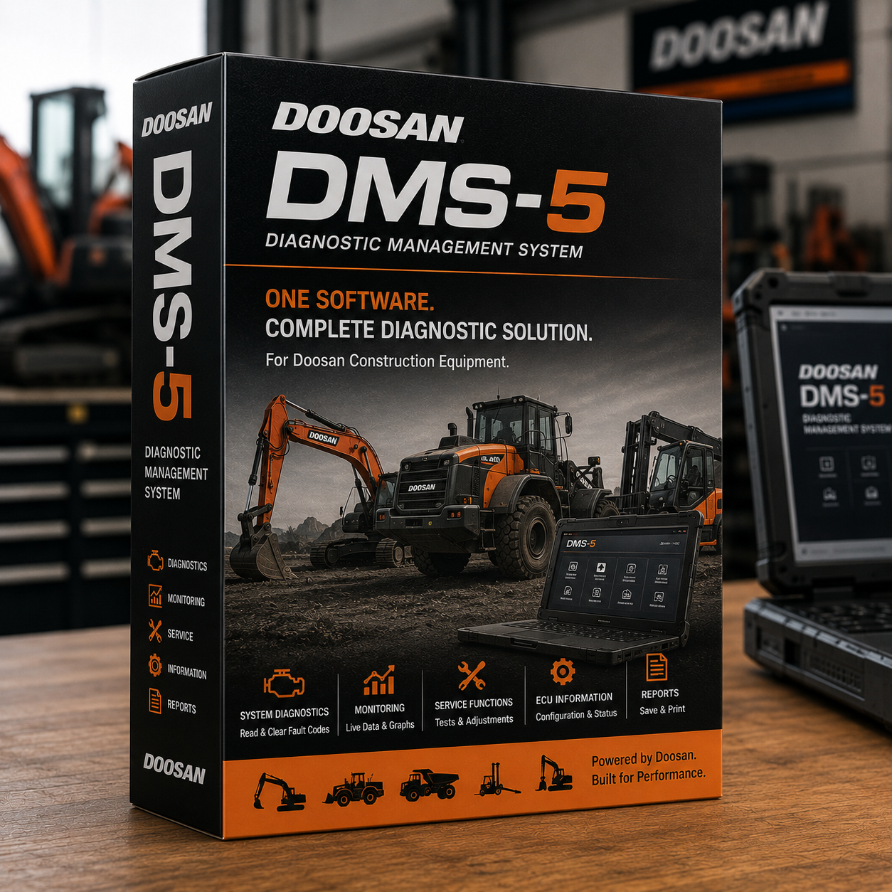 Doosan DMS-5 | Lifetime Activation | Diagnostic Software | Latest 2026