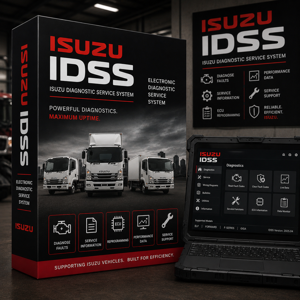 Isuzu Diagnostic E-IDSS G-IDSS 2026 - Activación de por vida