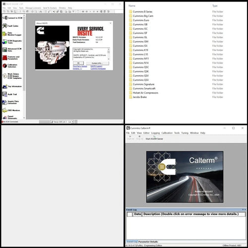 Cummins Insite 9.3 Pro + Calterm 5.16 - Lifetime Activation